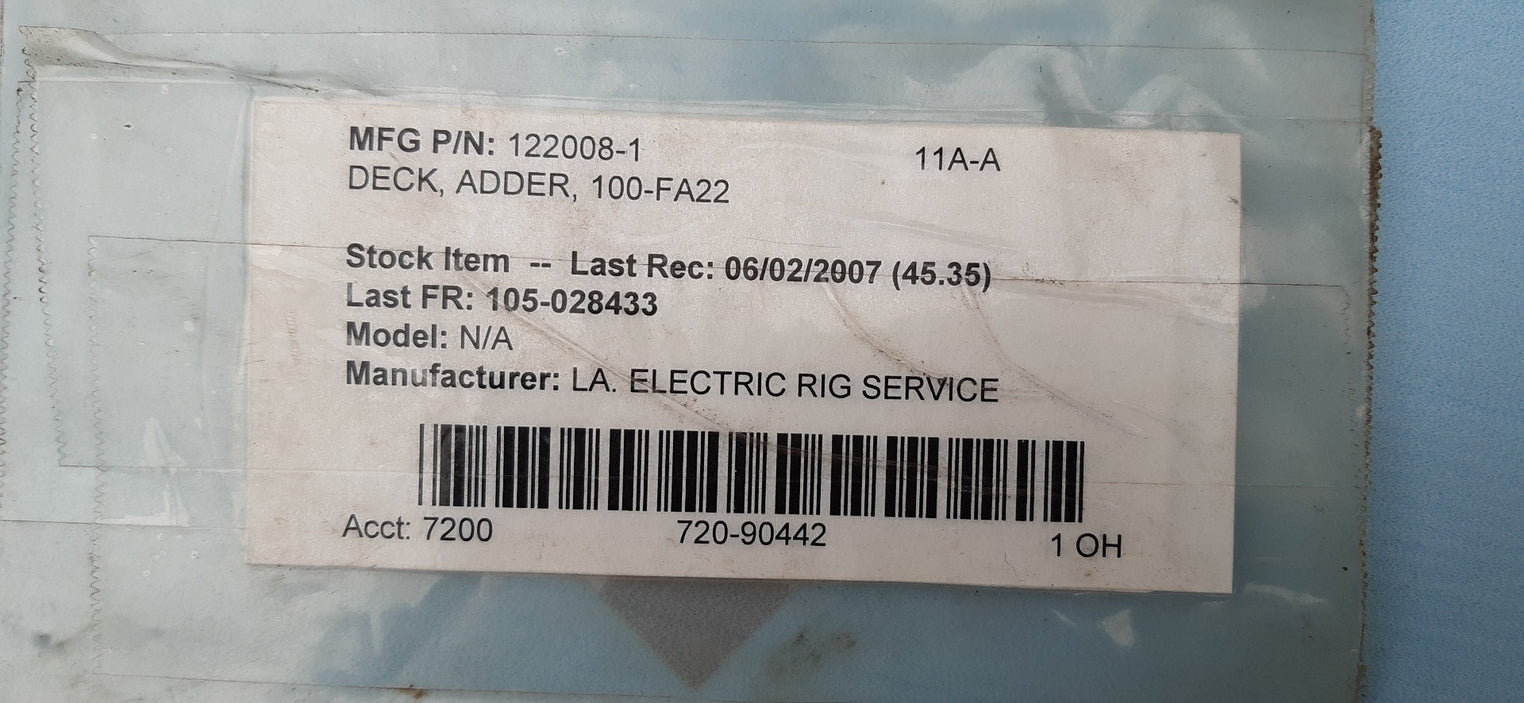 Allen-bradley 100-fa22 auxiliary contact 100-f series b