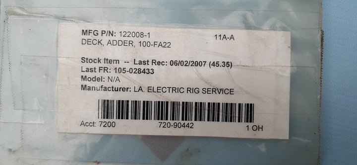Allen-bradley 100-fa22 auxiliary contact 100-f series b