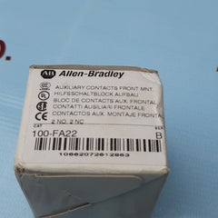 Allen-bradley 100-fa22 auxiliary contact 100-f series b