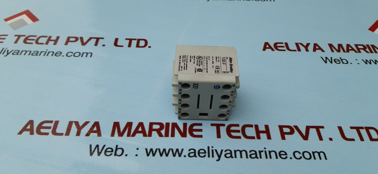 Allen-bradley 100-fa22 auxiliary contact 100-f series b
