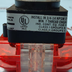 Enclosures & controls cad2800832dt2 hoa selector switch