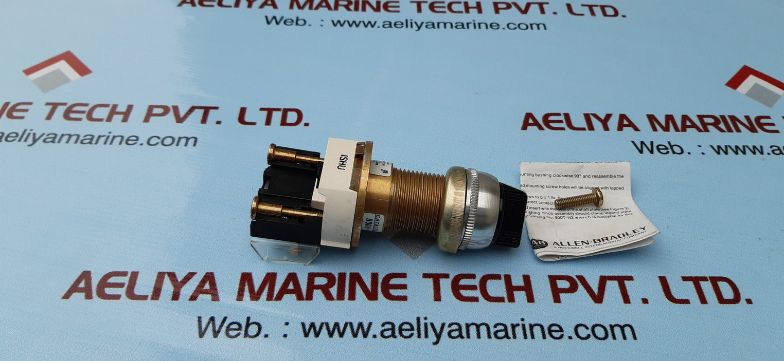 ALLEN-BRADLEY 800HHP2KB6AXXX SELECTOR SWITCH SER D