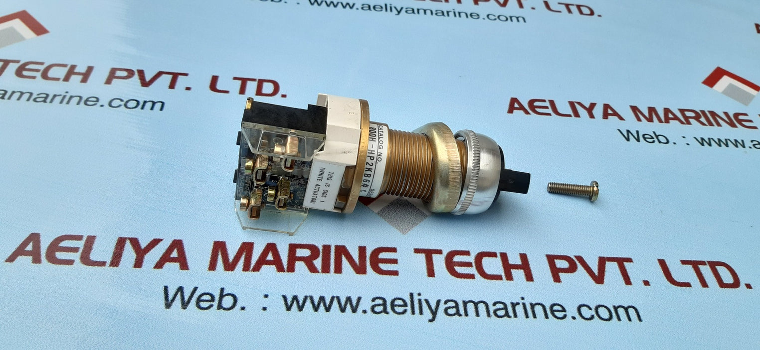 ALLEN-BRADLEY 800HHP2KB6AXXX SELECTOR SWITCH SER D