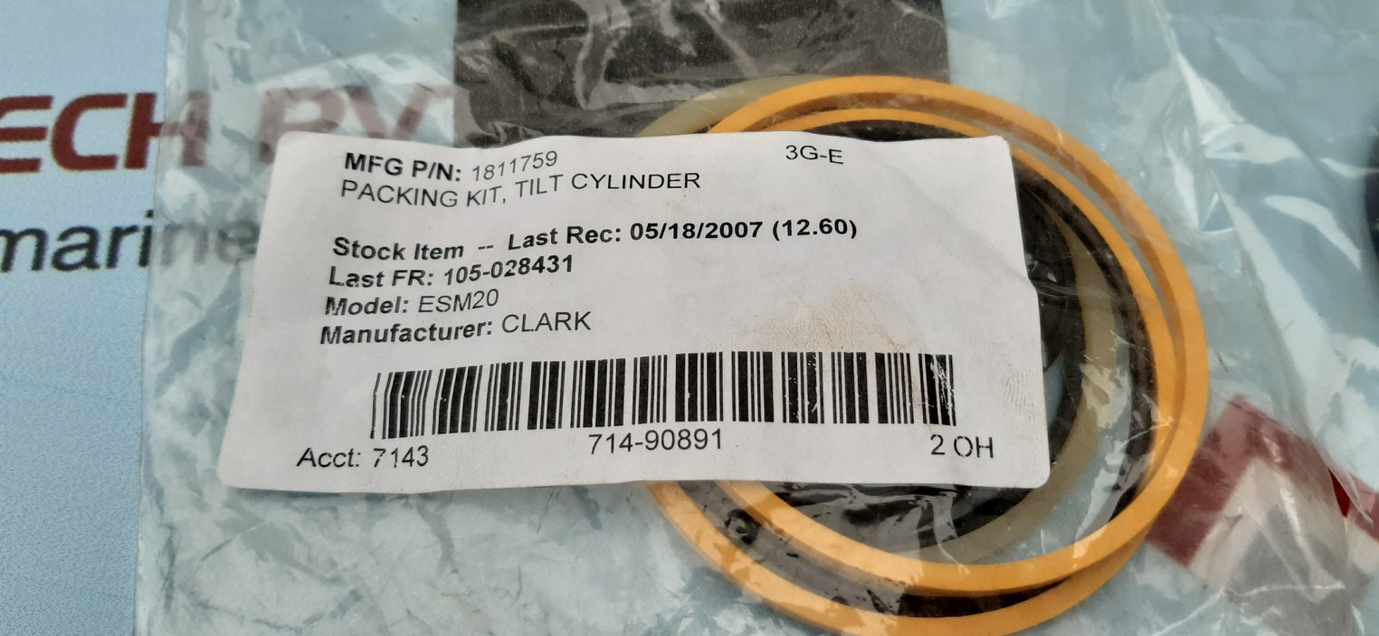 Tilt cylinder seal kit esm20
