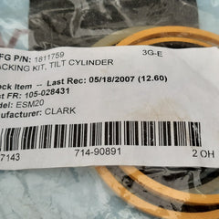 Tilt cylinder seal kit esm20