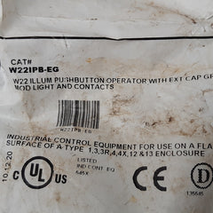 c3 controls  w22ipb-eg 22 mm iec pilot devices 