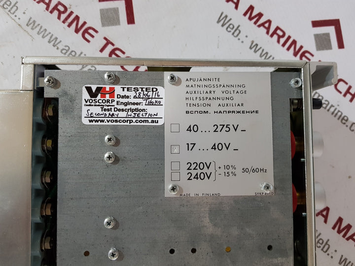 Stromberg spau1k100j3 single phase time relay