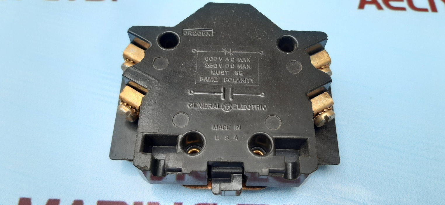 General electric cr305x200b auxiliary contact