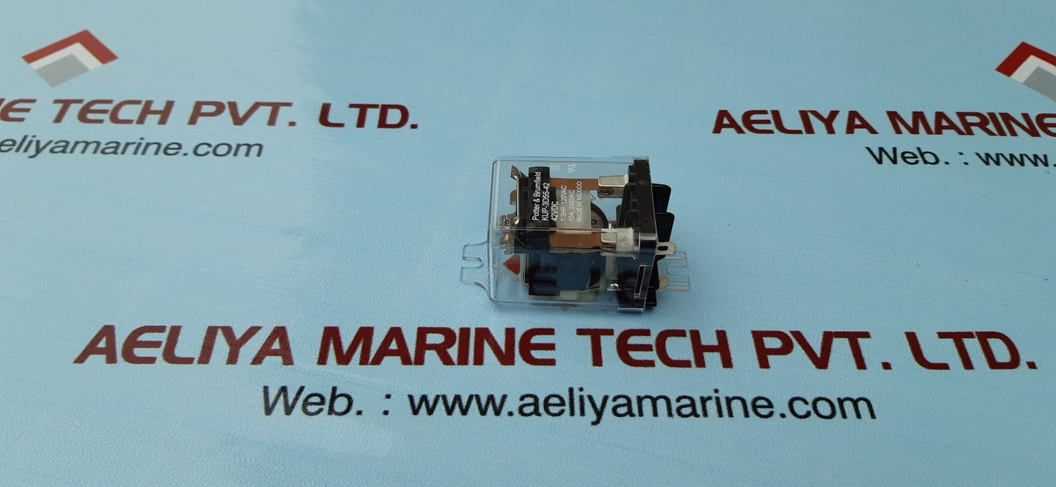 Potter & brumfield kup-3d55-42 relay 42vdc