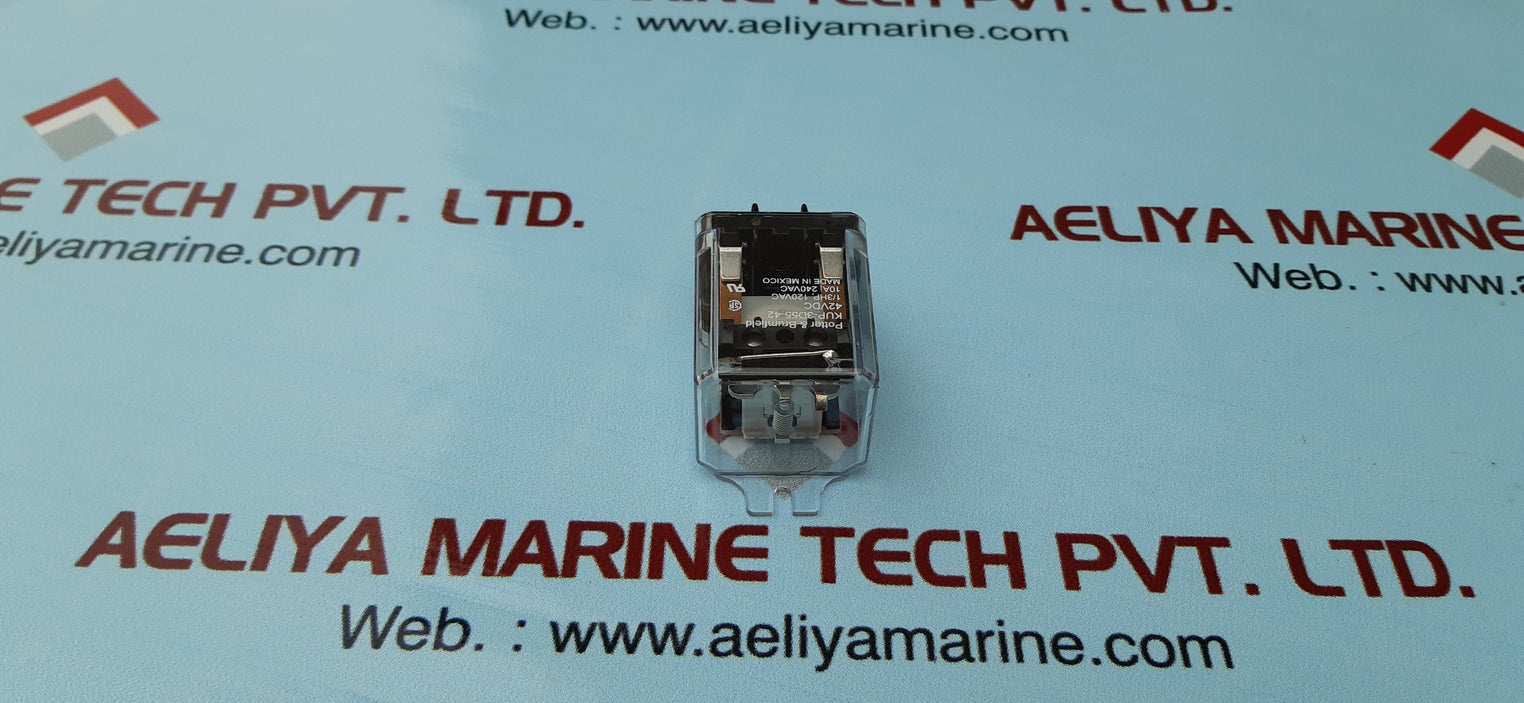 Potter & brumfield kup-3d55-42 relay 42vdc