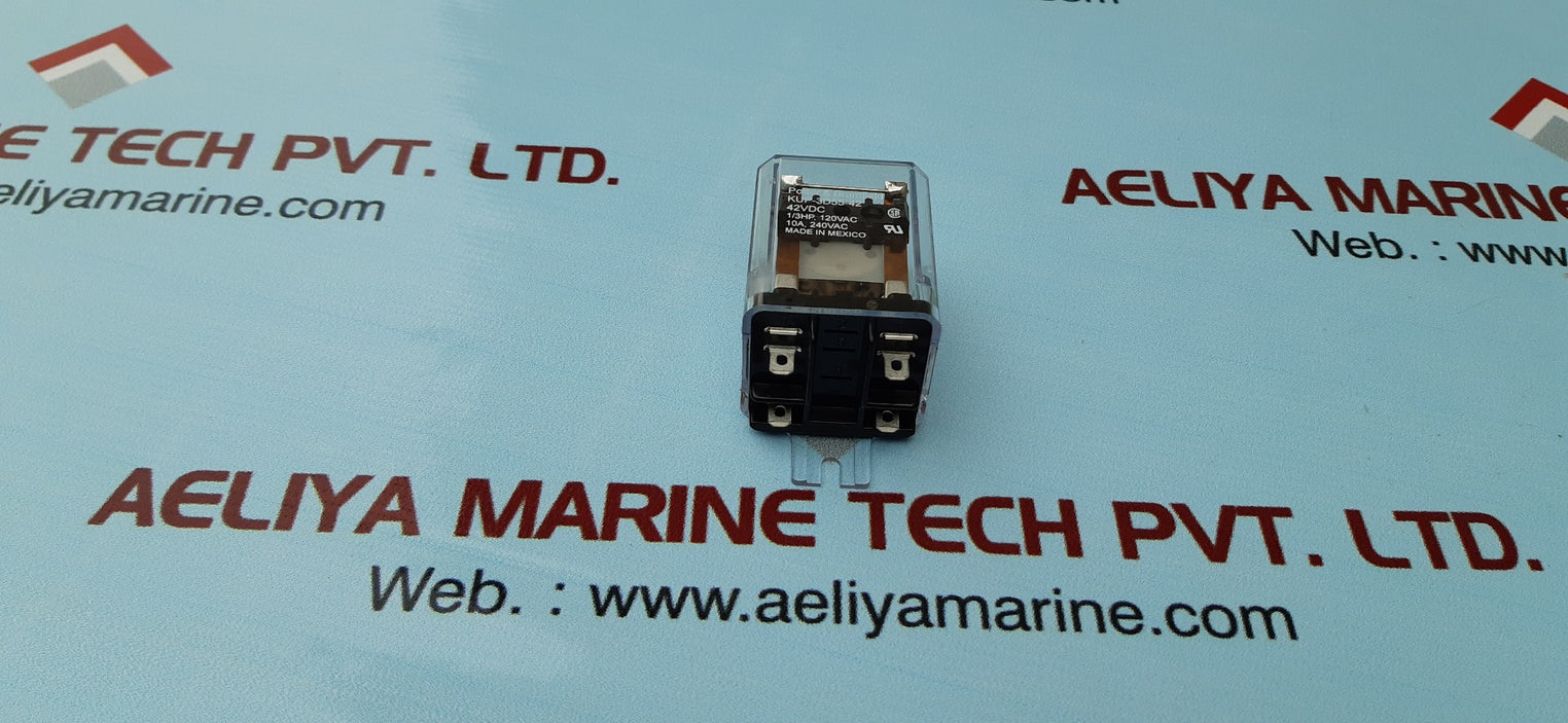 Potter & brumfield kup-3d55-42 relay 42vdc