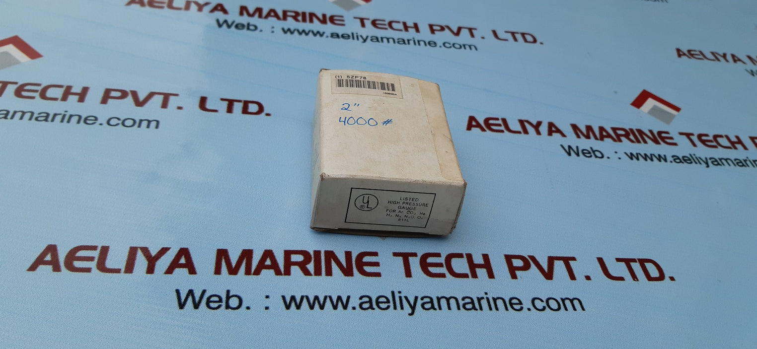 Usg bu-2581-am 0-4000 psi gauge