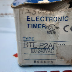 Idec 100 /240vac electronic timer rte-p2af20 