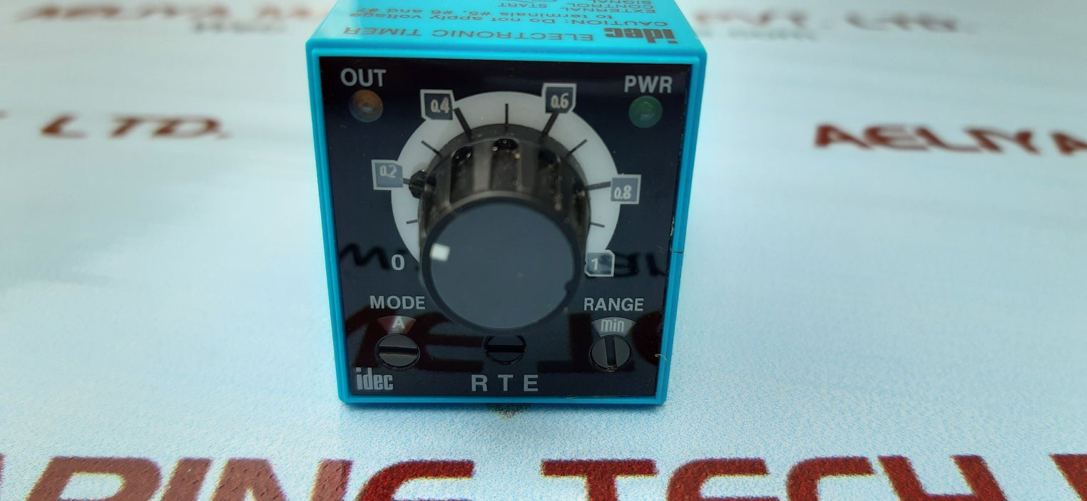 Idec 100 /240vac electronic timer rte-p2af20 