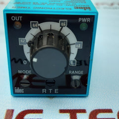 Idec 100 /240vac electronic timer rte-p2af20 