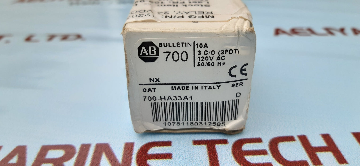 Allen bradley 700-ha33z24 relay