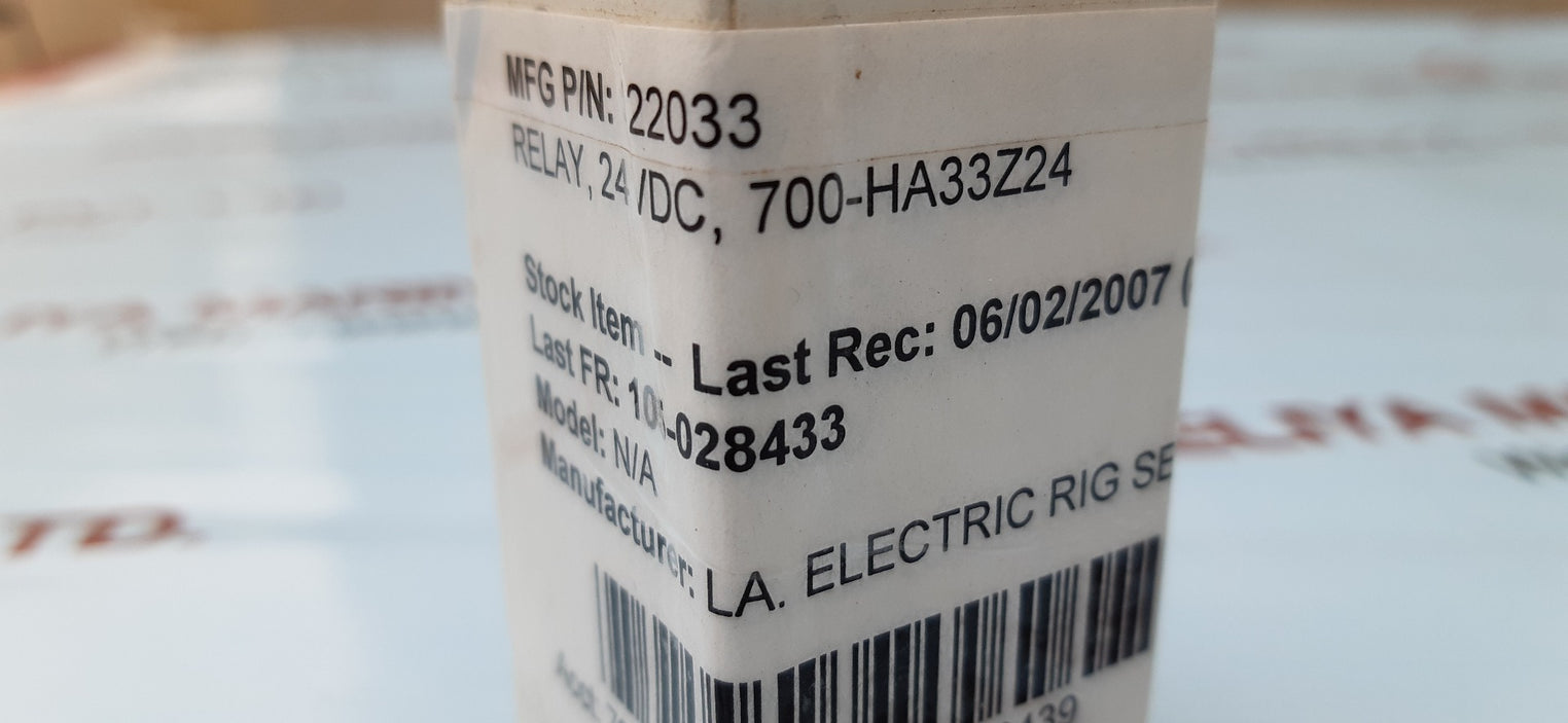 Allen bradley 700-ha33z24 relay