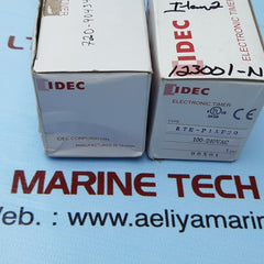 Idec rte-p1af20 electromechanical multifunction timer