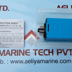 Idec rte-p1af20 electromechanical multifunction timer