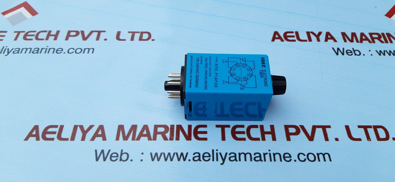 Idec rte-p1af20 electromechanical multifunction timer