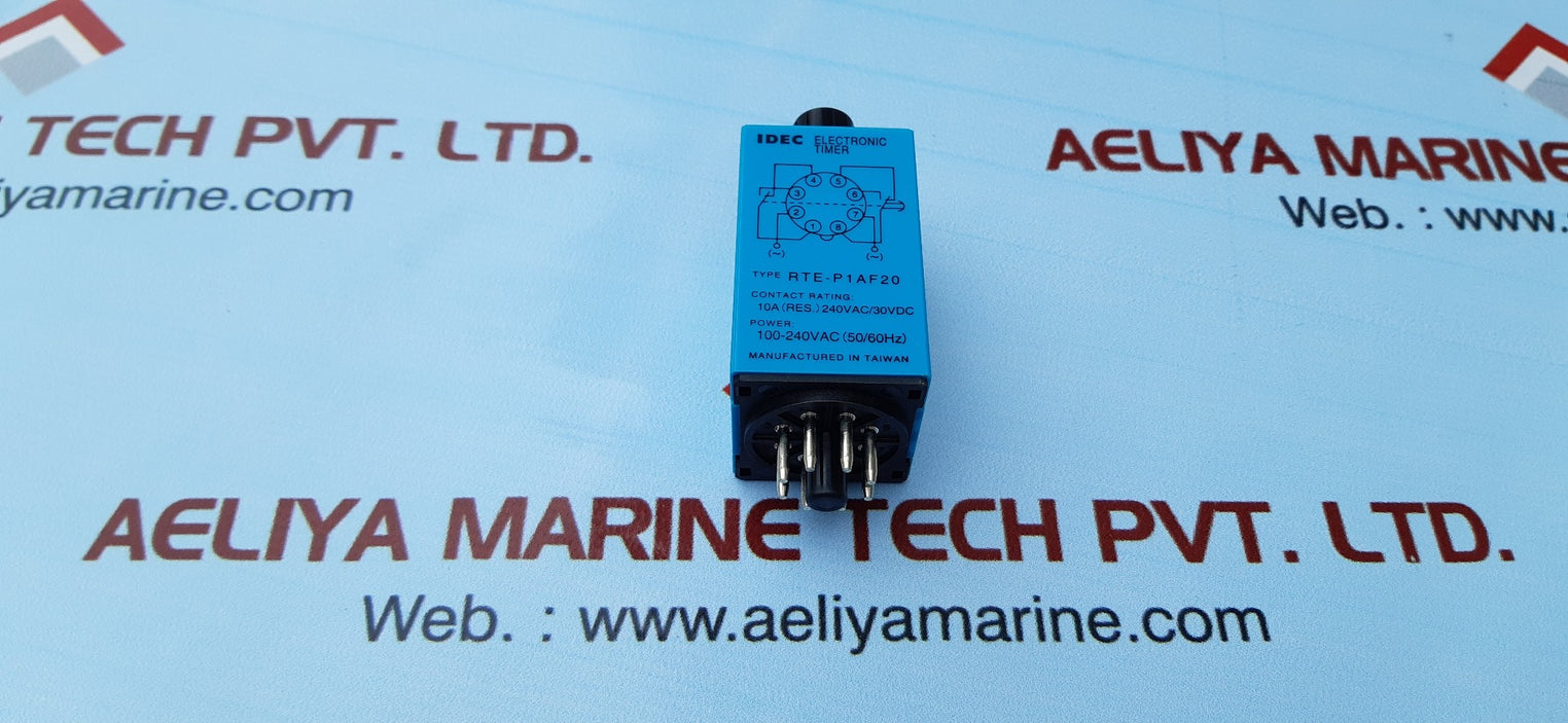 Idec rte-p1af20 electromechanical multifunction timer