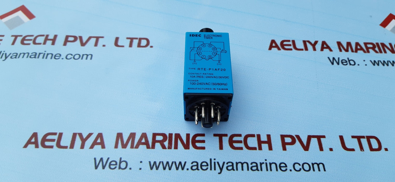 Idec rte-p1af20 electromechanical multifunction timer