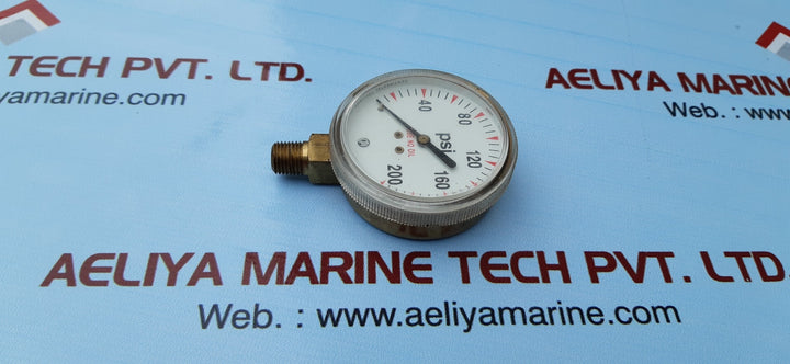 Cpi 05-023-302 brass gauge 0-200 psi