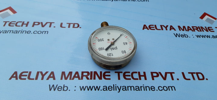 Cpi 05-023-302 brass gauge 0-200 psi