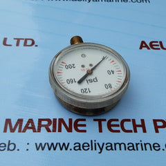 Cpi 05-023-302 brass gauge 0-200 psi