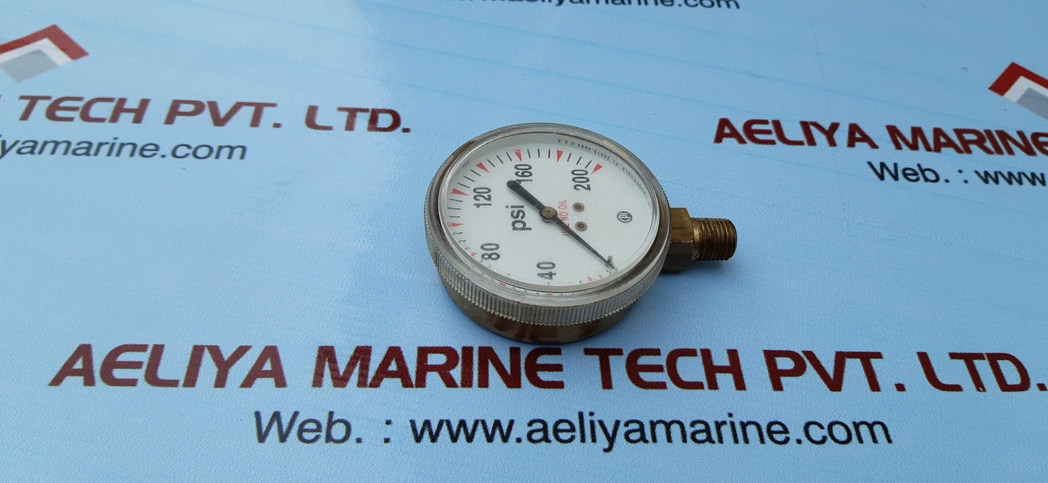 Cpi 05-023-302 brass gauge 0-200 psi