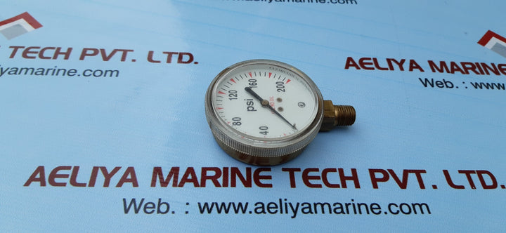 Cpi 05-023-302 brass gauge 0-200 psi