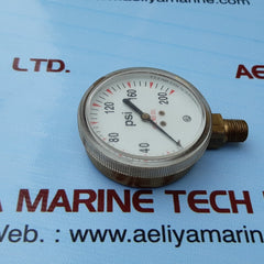 Cpi 05-023-302 brass gauge 0-200 psi