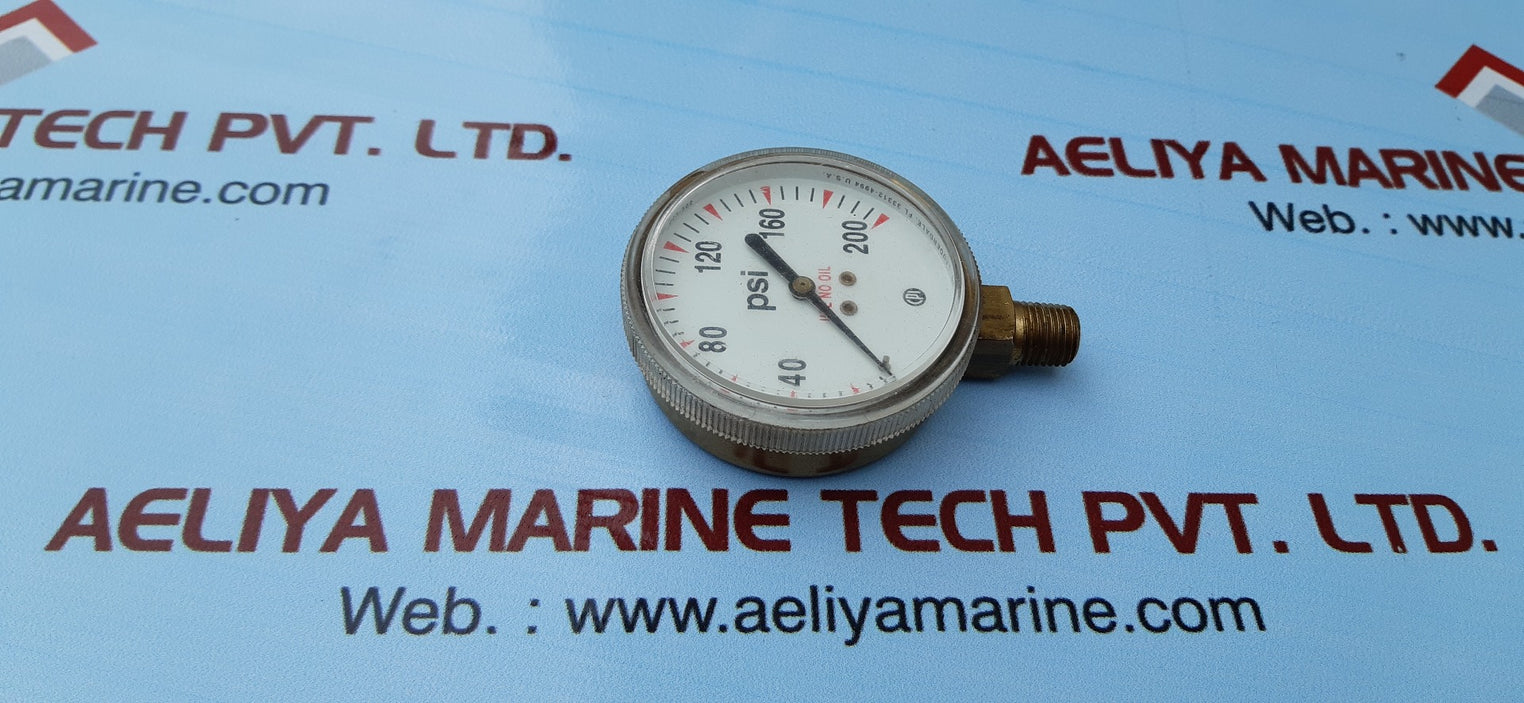 Cpi 05-023-302 brass gauge 0-200 psi