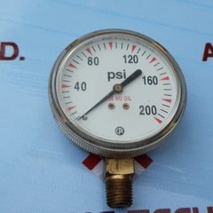 Cpi 05-023-302 brass gauge 0-200 psi