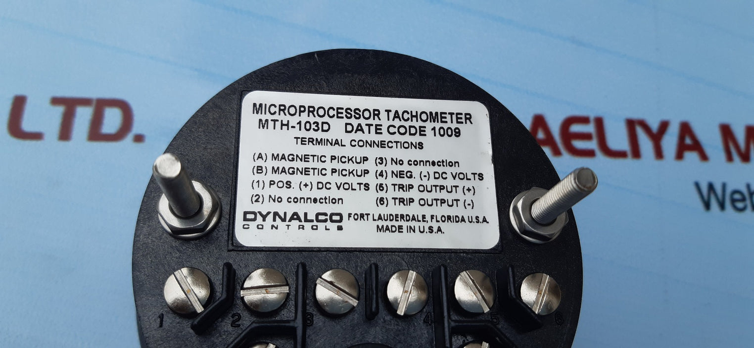 Dynalco controls mth 103d tachometer 
