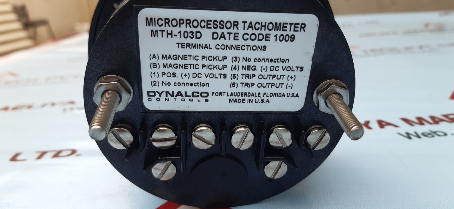 Dynalco controls mth 103d tachometer 