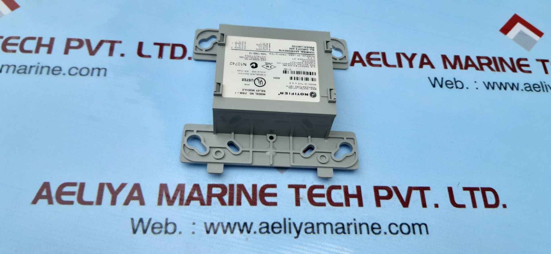 Notifier Frm-1 Fire Alarm Relay Control Module L00-1365-00 6.5mA 83705