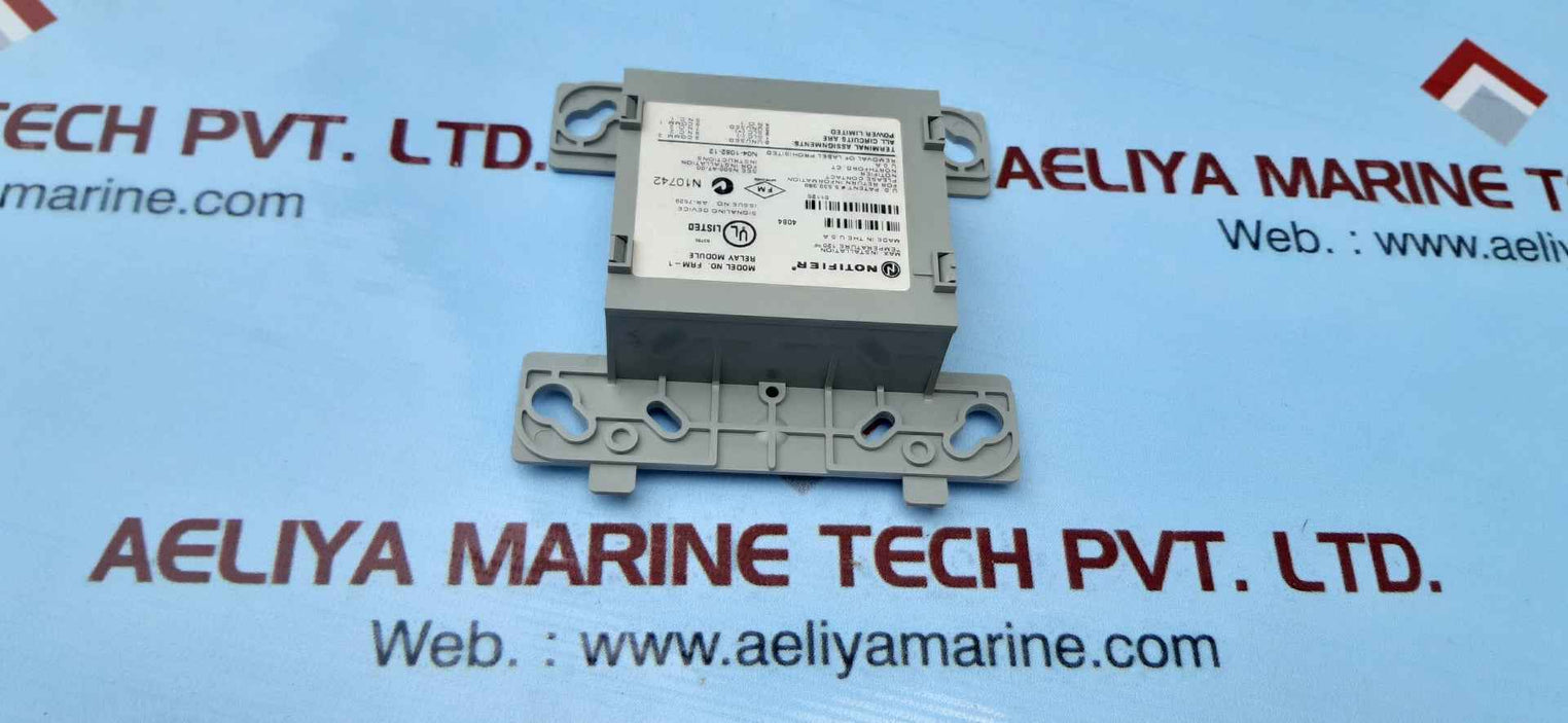 Notifier Frm-1 Fire Alarm Relay Control Module L00-1365-00 6.5mA 83705