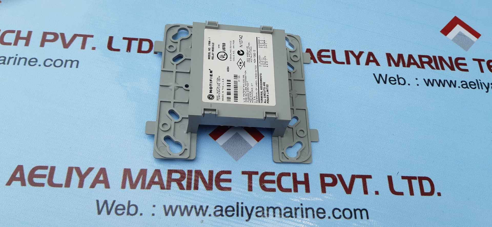 Notifier Frm-1 Fire Alarm Relay Control Module L00-1365-00 6.5mA 83705