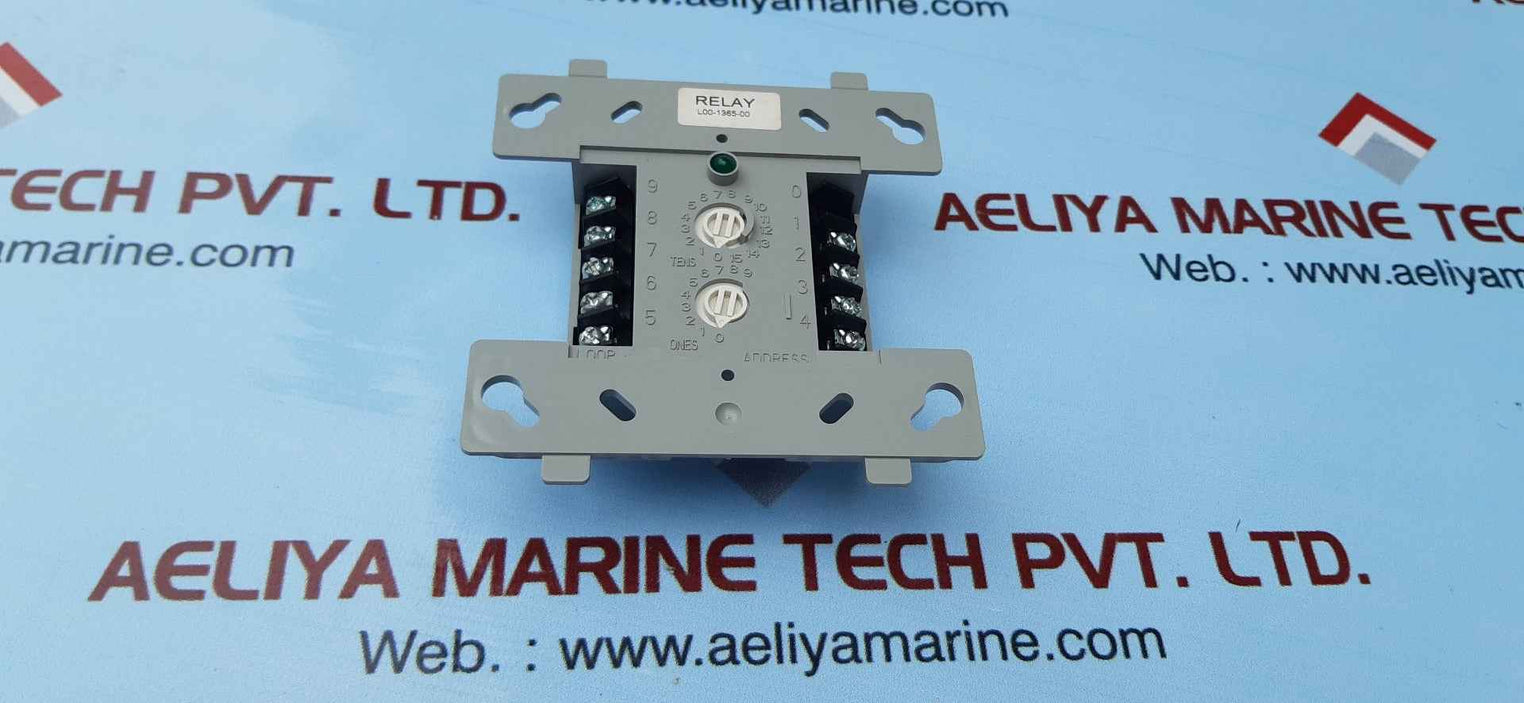 Notifier Frm-1 Fire Alarm Relay Control Module L00-1365-00 6.5mA 83705