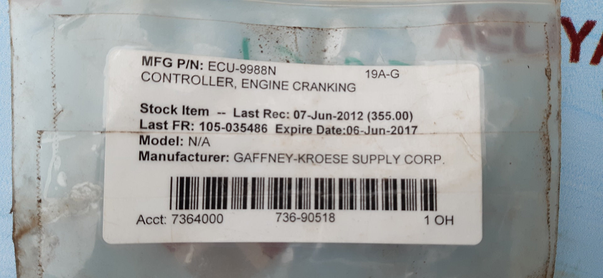 Ecu automatic engine controls for diesel & gas engines