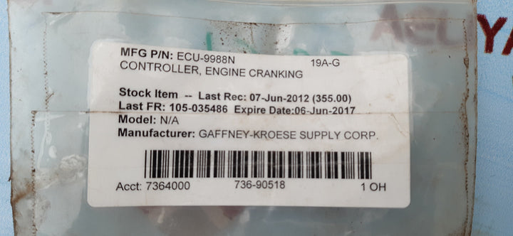 Ecu automatic engine controls for diesel & gas engines