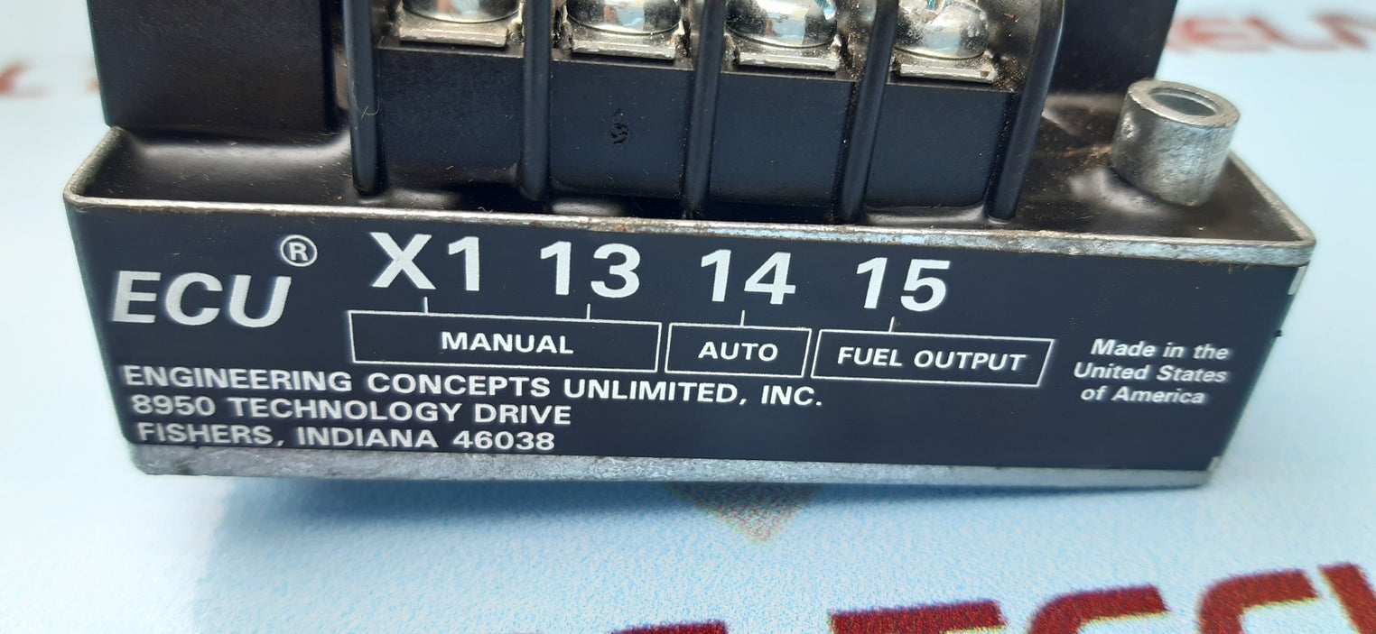 Ecu automatic engine controls for diesel & gas engines