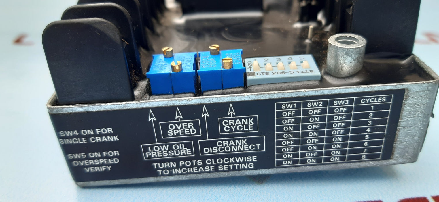 Ecu automatic engine controls for diesel & gas engines