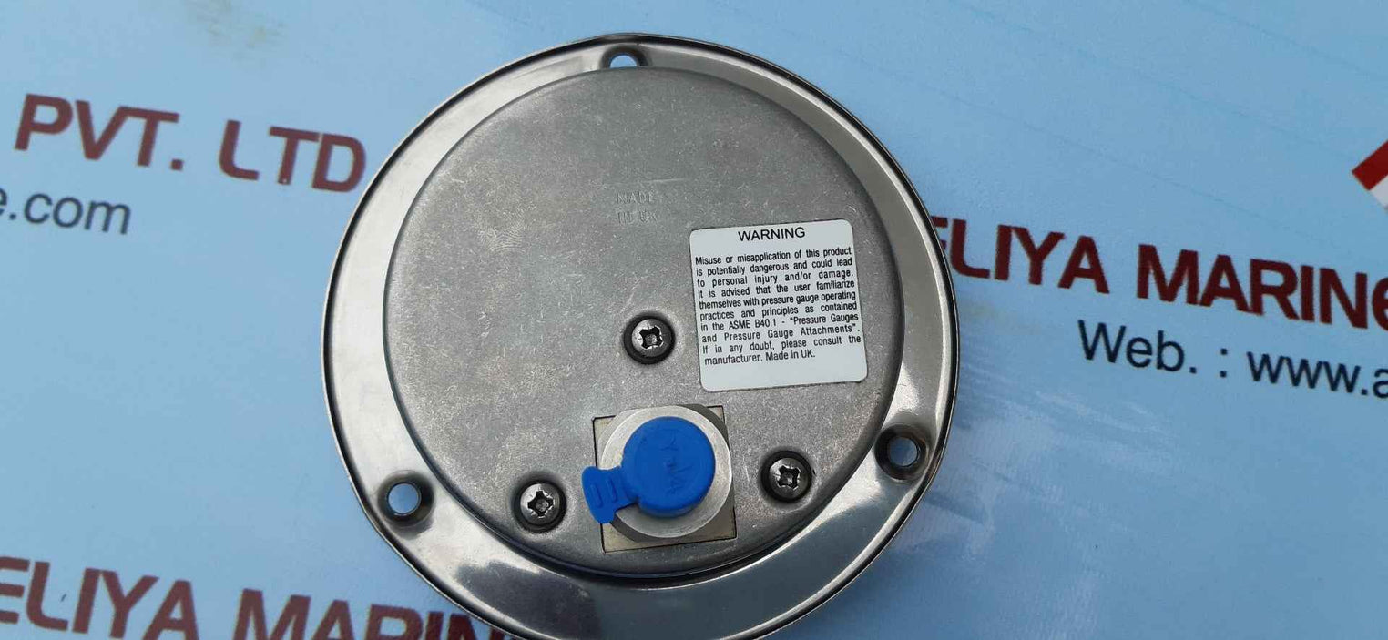 Stewarts 316 s.s.tube and socket pressure gauge 0-5000