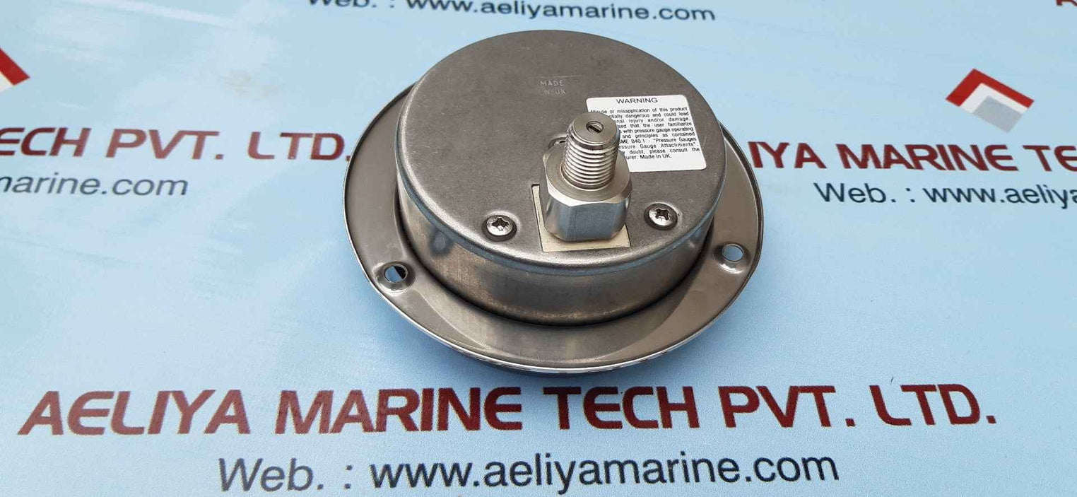 Stewarts 316 s.s.tube and socket pressure gauge 0-5000