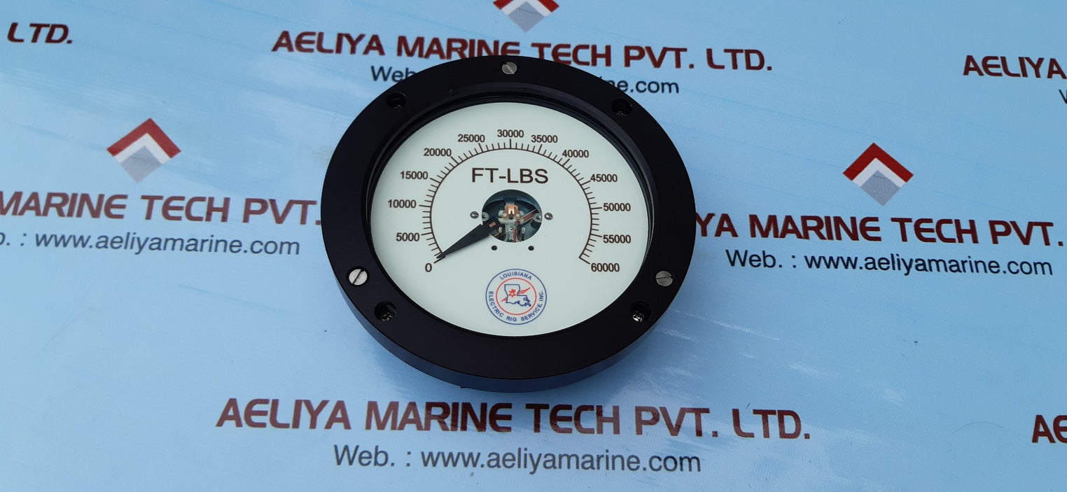 Louisiana electric rig tds 3 scale meter