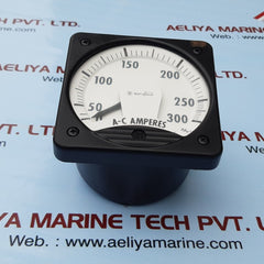 Westinghouse ka-241 ac amperes ammeter 0-300