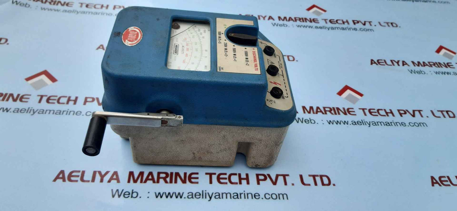 Biddle megger 210159 hand crank insulation tester