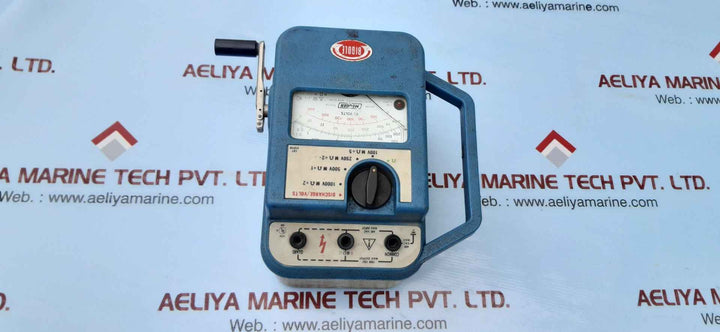 Biddle megger 210159 hand crank insulation tester